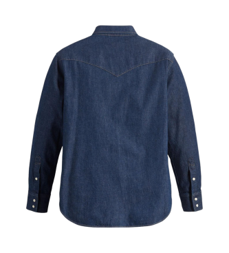 Levi's Shirt 54 Longhorn blue