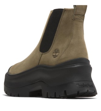 Timberland Botines Chelsea de piel Roxie Lane verde