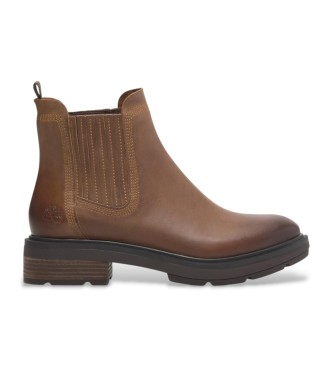 Timberland Brimfield bruine Chesea leren enkellaarsjes