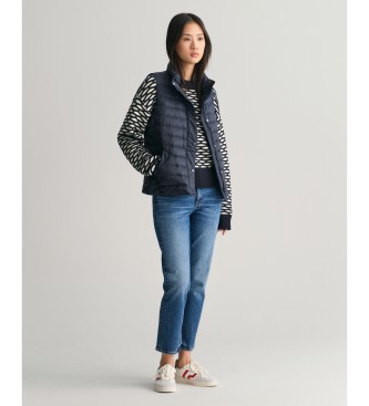 Gant Lichtgewicht donzen gilet marine