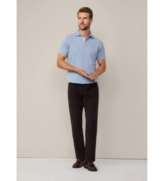 Hackett London Polo en serg bleu