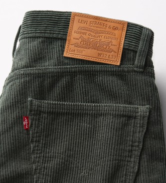 Levi's 568 pantaloni dritti e larghi in velluto a coste neri