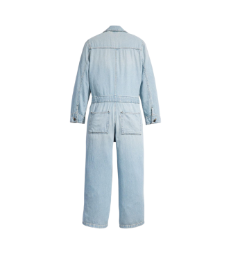 Levi's Overall Iconic Lichtgewicht blauw