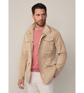 Hackett London Giacca da campo beige