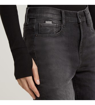 G-Star Strace Rechte Jeans zwart