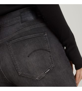 G-Star Jeans dritti neri con stracce