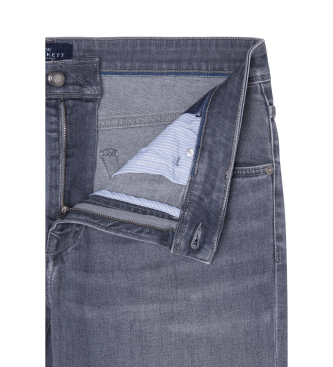 Hackett London Kavbojke Denim sive barve