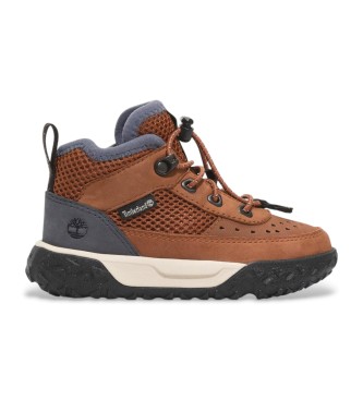 Timberland Bergsklttringskngor i lder Greenstride Motion 6 Mid brun