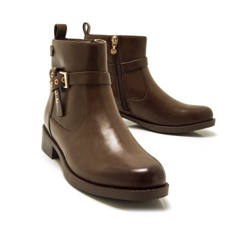 Mariamare Botas de tornozelo 63502 Castanho