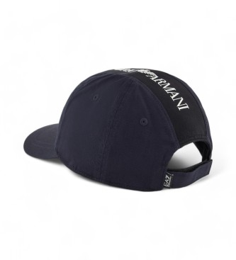 EA7 Tape cap navy