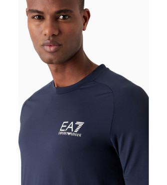 EA7 Maglietta da tennis professionista blu navy