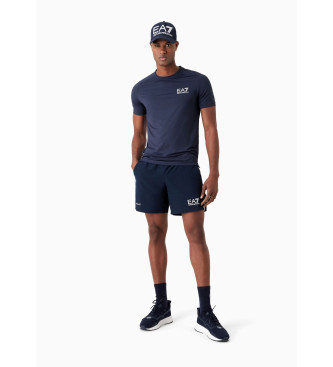 EA7 Maglietta da tennis professionista blu navy