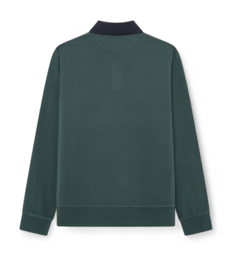 Hackett London Polo Heritage H Pocket verde