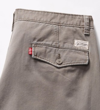 Levi's Spodnie XX Chino Authentic Straight w kolorze szarym