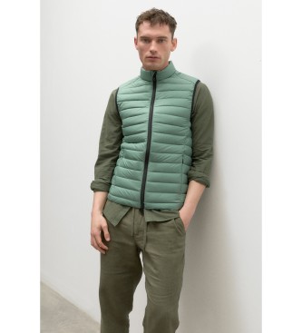 ECOALF Cardiffalf waistcoat cactus green