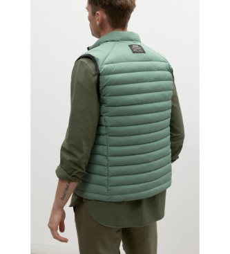 ECOALF Cardiffalf waistcoat cactus green