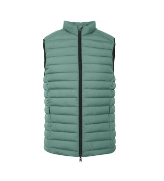 ECOALF Cardiffalf waistcoat cactus green