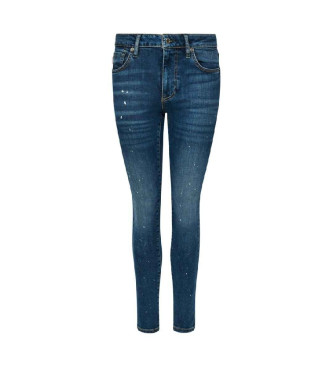 Superdry Mid-Rise-Jeans aus Bio-Baumwolle Vintage blau