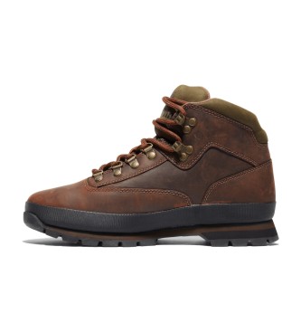 Timberland Euro Hiker bruin leren bergschoenen met vetersluiting