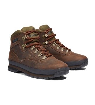 Timberland Euro Hiker bruin leren bergschoenen met vetersluiting