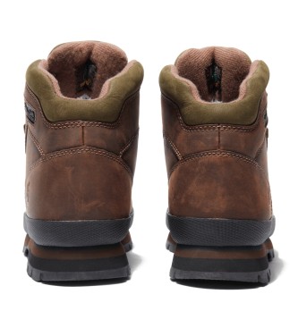 Timberland Euro Hiker bruin leren bergschoenen met vetersluiting