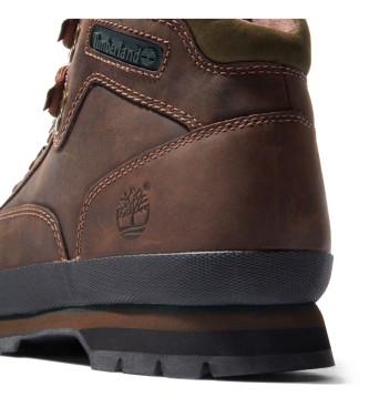 Timberland Euro Hiker bruin leren bergschoenen met vetersluiting