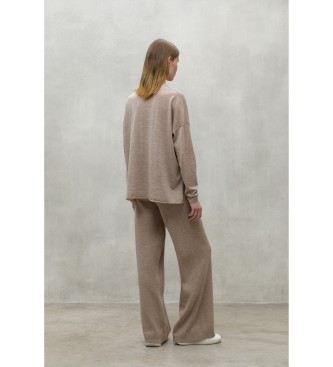 ECOALF Cabri beige trousers