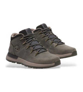 Timberland Sapatos Sprint Trekker Mid em pele cinzenta