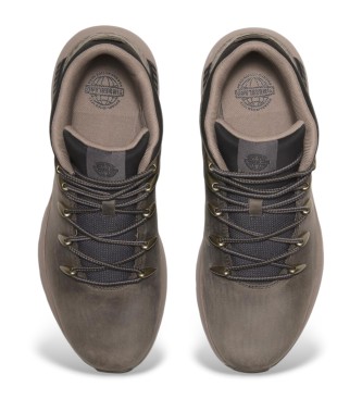 Timberland Sapatos Sprint Trekker Mid em pele cinzenta