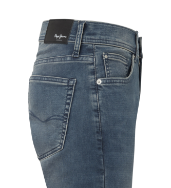 Pepe Jeans Jeansy Gymdigo Track Slim Jeans w kolorze niebieskim