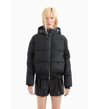 Armani Exchange Quilted jacket black