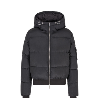 Armani Exchange Veste matelasse noire