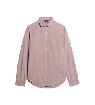 Superdry Casual long sleeve pink shirt