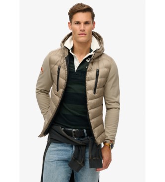 Superdry Storm Softshell-jakke med htte, beige