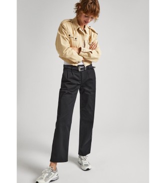 Pepe Jeans Tina trousers black