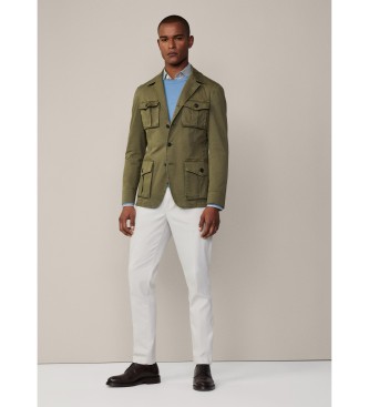 Hackett London Veste safari verte