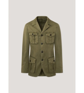 Hackett London Veste safari verte