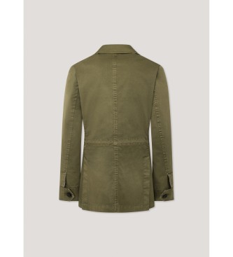 Hackett London Safari jas groen