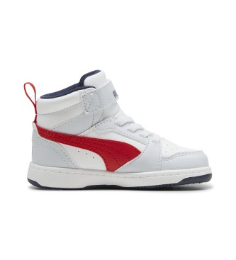 Puma Chaussures Rebound V6 Mid Ac blanc