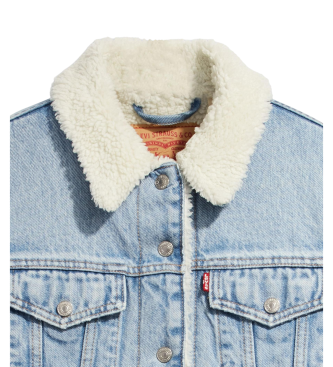 Levi's Casaco Sherpa Trucker Original azul