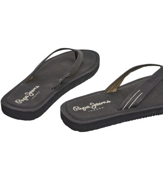 Pepe Jeans Chanclas Surf Island negro