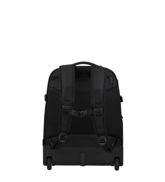 Samsonite Mochila para porttil Roader macia de 28 L de capacidade com rodas preta