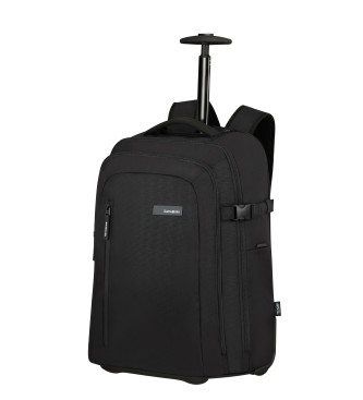 Samsonite Mochila para porttil Roader macia de 28 L de capacidade com rodas preta