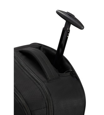 Samsonite Mochila para porttil Roader macia de 28 L de capacidade com rodas preta