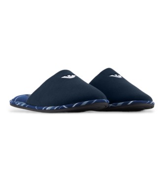 Emporio Armani Homewear marine sportschoenen