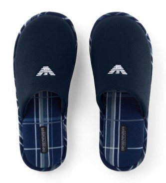 Emporio Armani Homewear marineblaue Turnschuhe