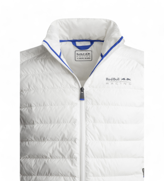 Red Bull Racing x Pepe Jeans Gilet unisexe blanc matelass