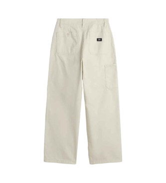 Vans Locker sitzende Tischlerhose Union beige