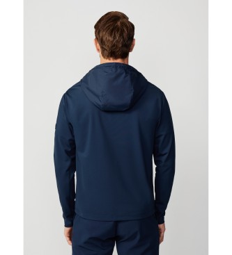 Hackett London Jakna Hs Lt Wt Hoody Fz navy