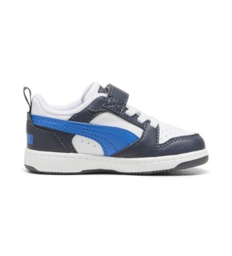 Puma Trainers Rebound V6 Lo A white, black, blue